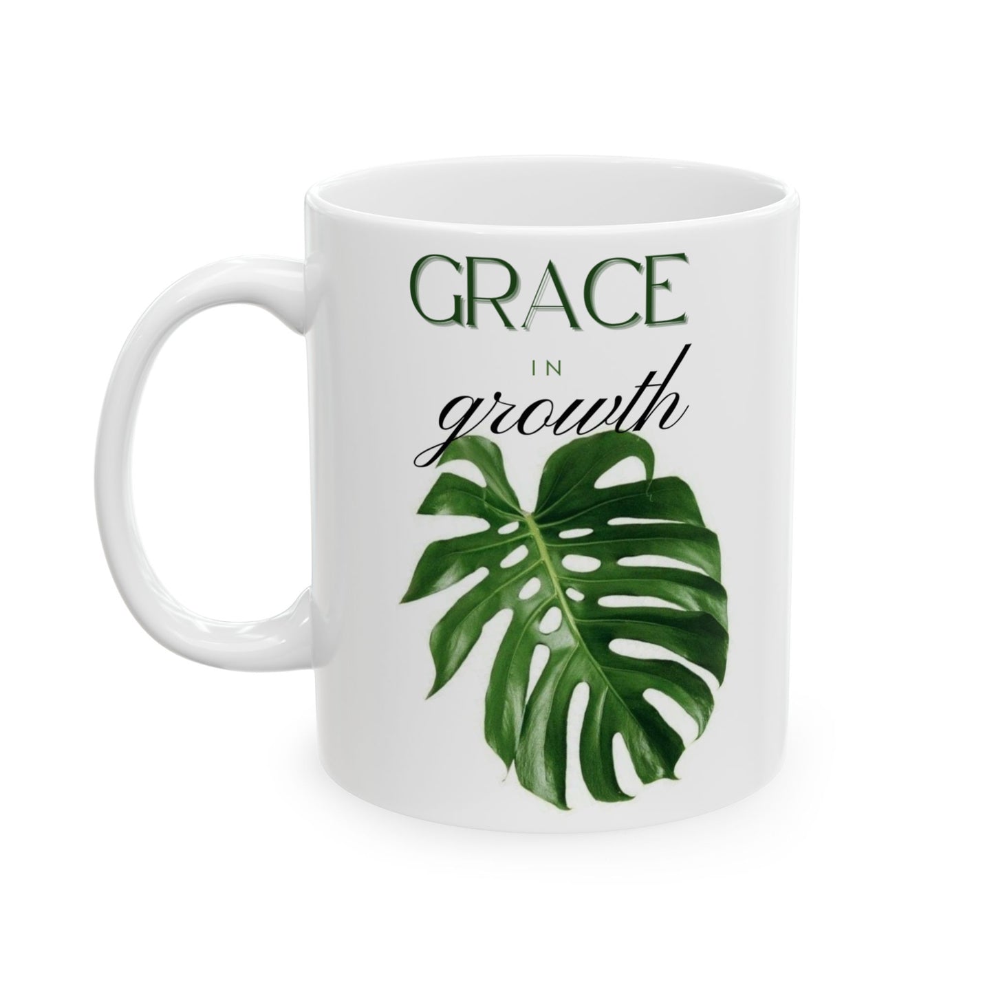 “Grace in Growth” Ceramic Mug