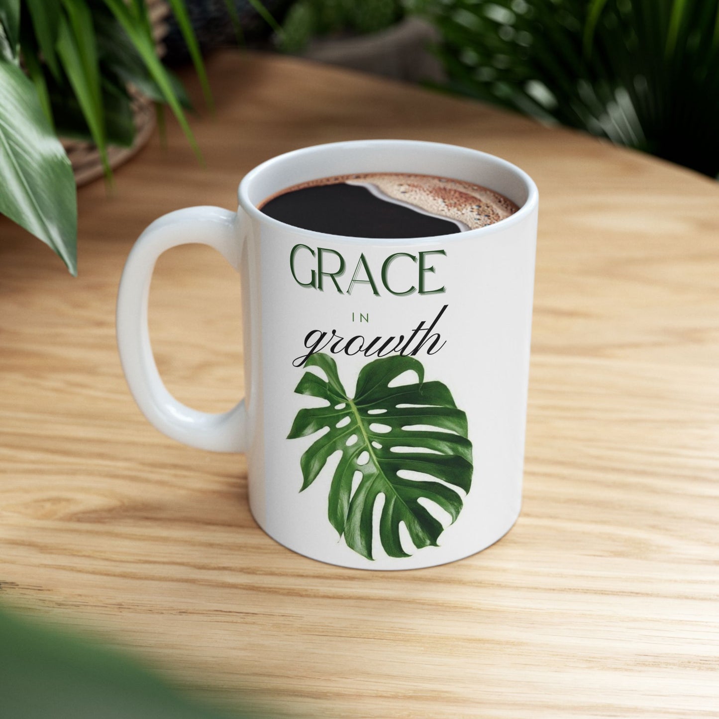 “Grace in Growth” Ceramic Mug